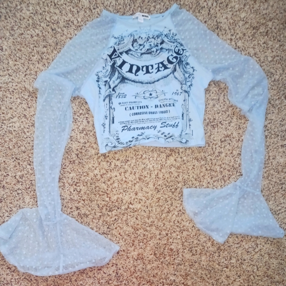 Women size small crop top